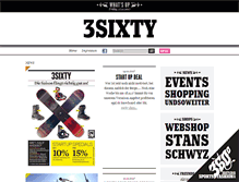 Tablet Screenshot of 3sixty.ch